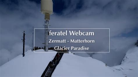 Webcam Zermatt Winterliches Panorama Matterhorn Im Fr Hling Youtube