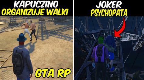 Gta V Rp Kapuczino Mistrz Szaolin Joker Psychopata Pago Vs Silny