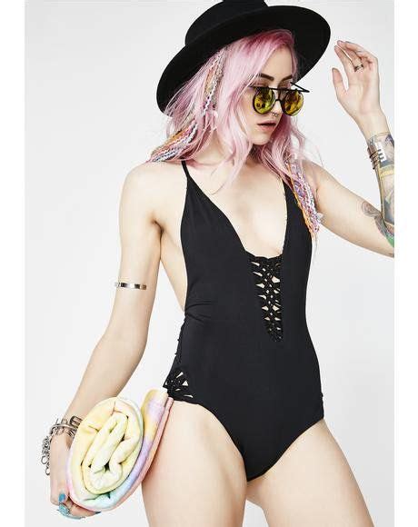 Idolize Me One Piece Dollskill Beachclub Beach Bikini Hot Sex Picture