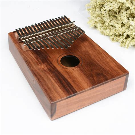 17 Key Kalimba African Solid Mahogany Thumb Finger Grandado