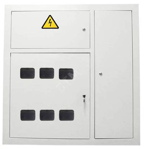 Щит этажный ЩЭ 6-квартирный IP31 1010х950х135 PROxima артикул mb07-v-6 ...