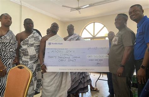 Stanbic Bank Donates To Asogli State Dailyguide Network