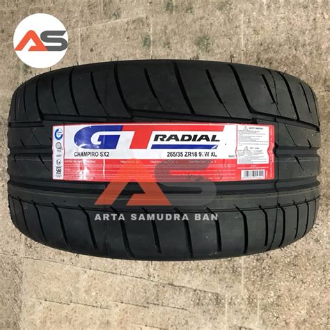 Jual Ban GT Radial Gajah Tunggal Champiro SX2 265 35 R 18 R18