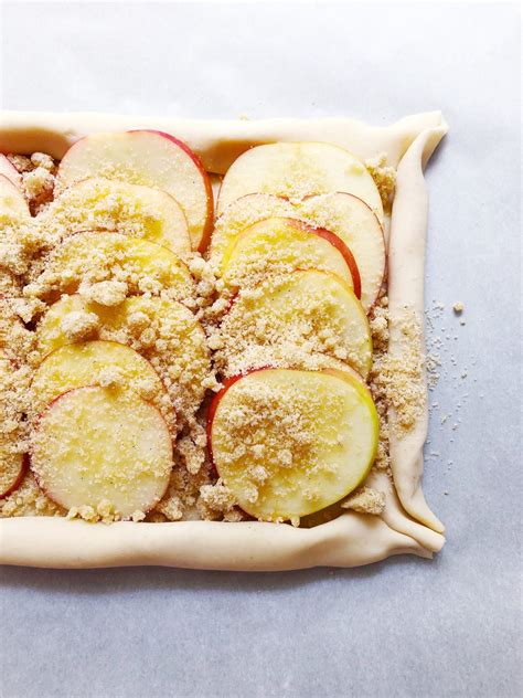 Rustic Apple Tart With Almond Crumble