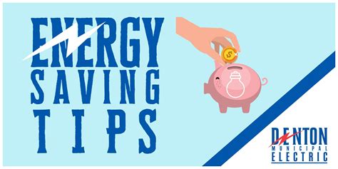 Denton Municipal Electric on Twitter: "Small changes can make a big