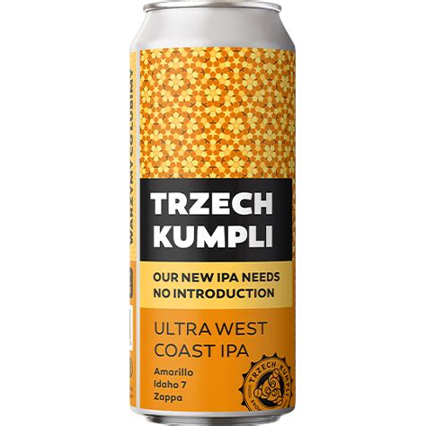 Trzech Kumpli Our New Ipa Ultra West Coast Ipa Sklep Impuls Piwo