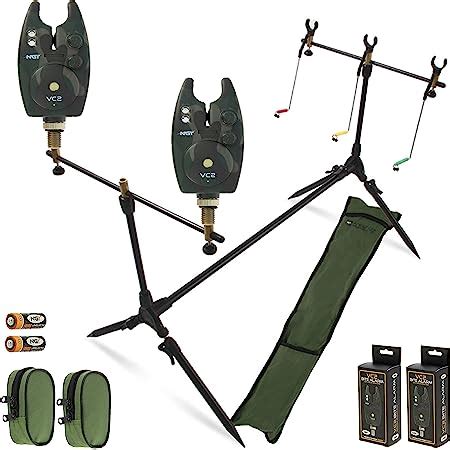 Angling Pursuits NEW NGT CARP FISHING MULTI ROD POD WITH SWINGERS 2