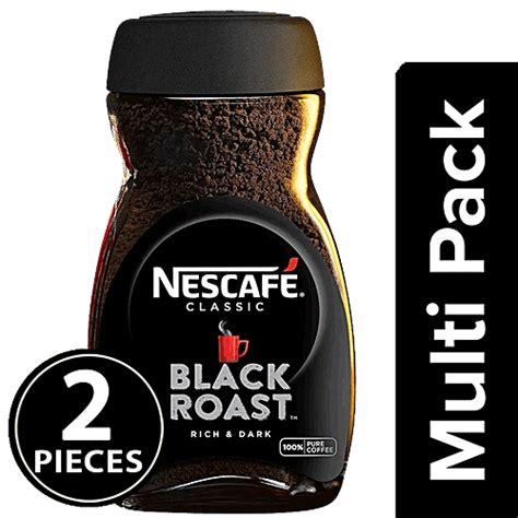 Buy Nescafe Classic Black Roast Instant Coffee Rich Dark Pure