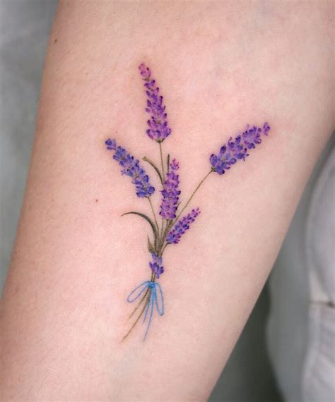 Lavender Tattoo Meaning And 26 Mesmerizing Ideas To Bloom Your Inspiration