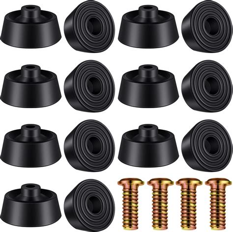 Shihanee 15 Sets Kick Down Door Stop Rubber Tip Replacement