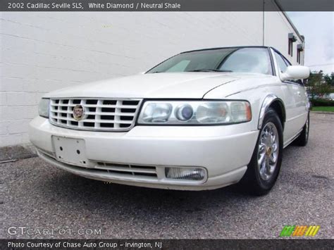 White Diamond 2002 Cadillac Seville Sls Neutral Shale Interior