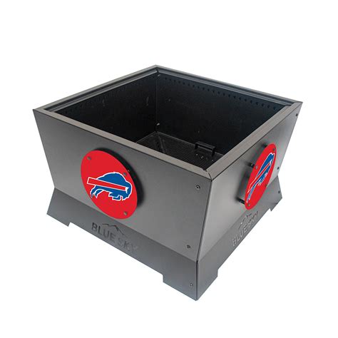 Buffalo Bills 28" NFL Square Mammoth Patio Smokeless Fire Pit Medallio ...