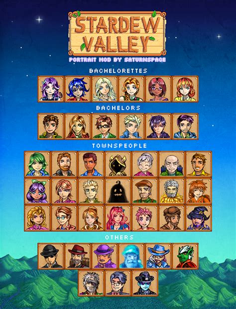 Stardew Valley Expanded Anime Portraits Stardew Valley Official Website