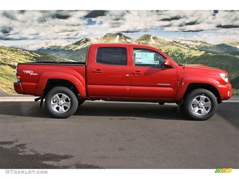 2013 Barcelona Red Metallic Toyota Tacoma V6 Trd Sport Double Cab 4x4