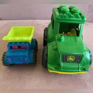 John Deere | Toys | Set Of John Deere Duplo Lego Tractor And Mini Dump ...