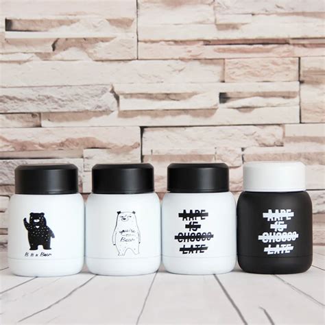 Hot Ml Mini Thermos Mug Insulated Tumbler Travel Cups Stainless Steel Vacuum Cup Thermos