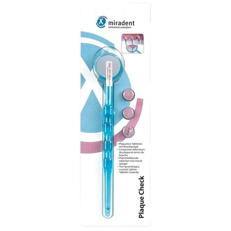 Miradent Plaque Check Plaquetest Set Blau