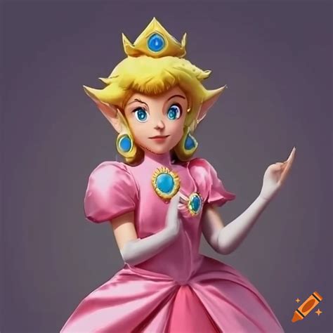 Link In Pink Princess Ballgown Cosplay On Craiyon