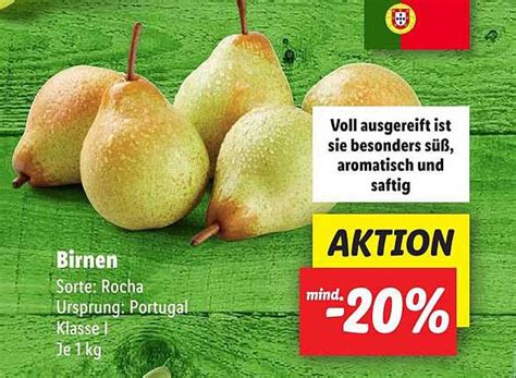 Birnen Angebot Bei Lidl 1prospektede