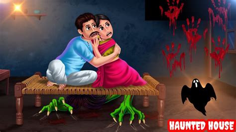 CARTOON VIDEO THE HAUNTED HOUSE Bhootiya Kahaniya Hindi Stories