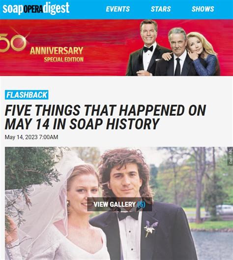 On This Day In Soap History Joe Lando Friends