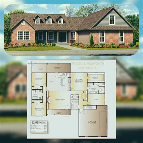 Lantana House Plan Square Feet Etsy Canada