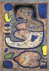 Artwork Replica Pious Northern Landscape By Paul Klee