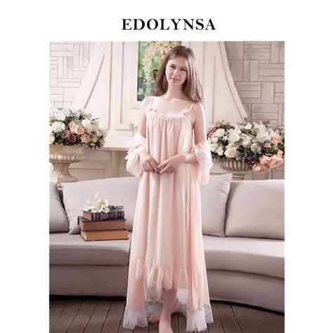 Buy New Arrivals Lace Nightgown Robes Set Bathrobe