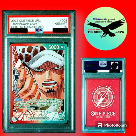 One Piece Card Game Psa Romance Dawn Japanese Trafalgar Law Alt