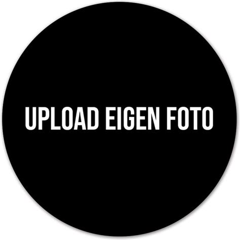 Muurcirkel Eigen Foto Ø 60 Cm Forex