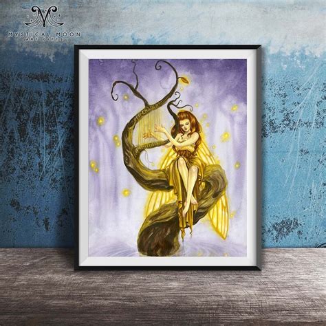 Firefly Fairy Art Print Fantasy Artwork Selina Fenech Etsy