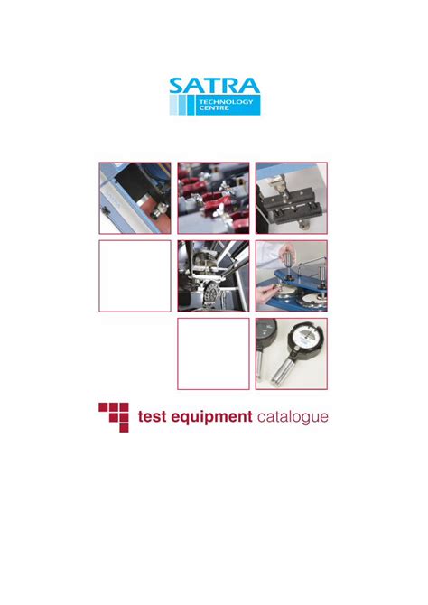 Pdf Satra Test Equipment Catalogue Ydbay Webshopydbay