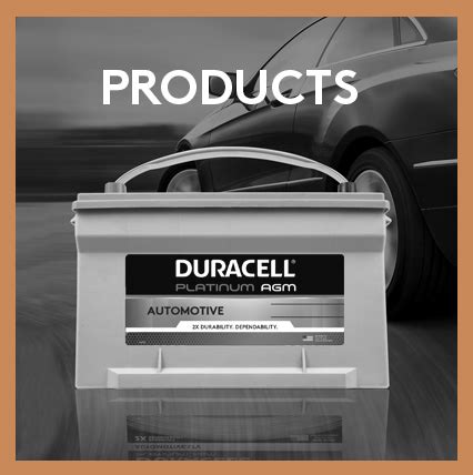 Duracell Automotive, Motorcycle, Marine and Commercial Batteries