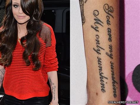 Cher Lloyds 20 Tattoos And Meanings Steal Her Style