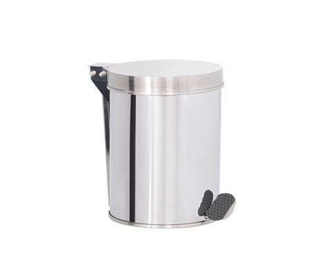 Lixeira de Aço Inox tampa E PEDAL 7 Litros