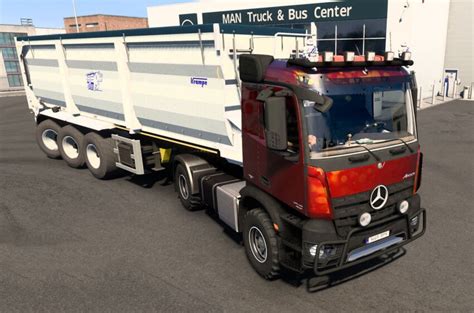 Mercedes Benz Arocs Agrar Ets Mods Euro Truck Simulator