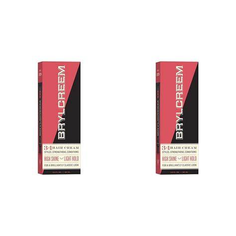 Brylcreem 3 In 1 Original High Shine Mens Hair Cream For Styling Strengthening