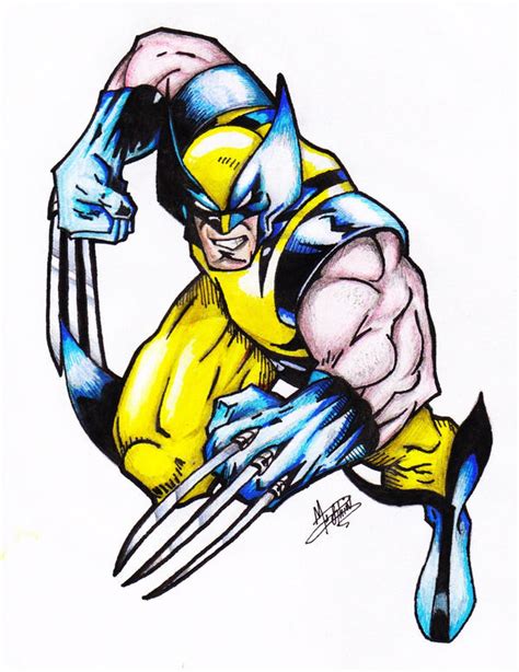 Wolverine Colour By Pocketninja85 On Deviantart