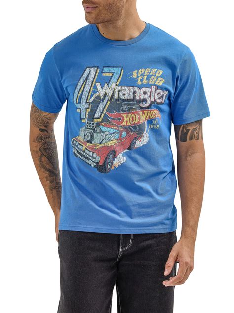 Wrangler X Hot Wheels Men S Graphic T Shirt Sizes S Xl Walmart