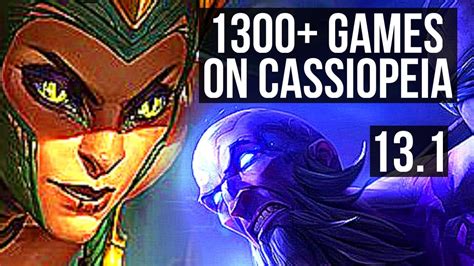 CASSIO Vs RYZE MID Rank 2 Cassio 2 6M Mastery 1300 Games 4 2 7