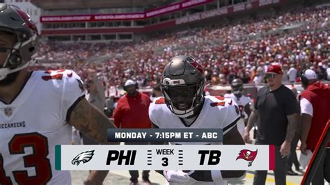 Stats Predictions Information About Buccaneers Vs Eagles In Week 3 On Monday Night Football 2023