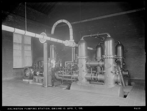 Towns and Nature: Woburn, MA: 1908 Metropolitan Waterworks Museum with Platt Corliss Engine