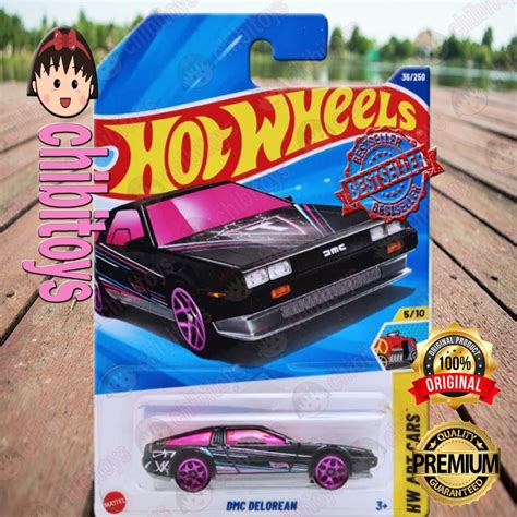 HOT WHEELS MATTEL 風火輪回到未來時光機 81 DMC Delorean DMC 12 銀懸停時尚原創美 蝦皮購物