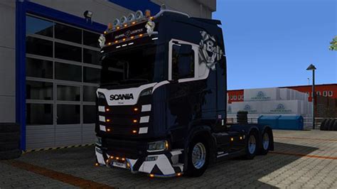 Squirrel Logistics Metallic Skin For Scania R S Next Gen X