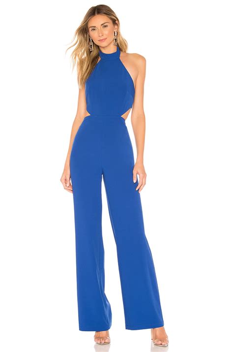 Nbd X Naven Olivia Jumpsuit In Royal Blue Revolve