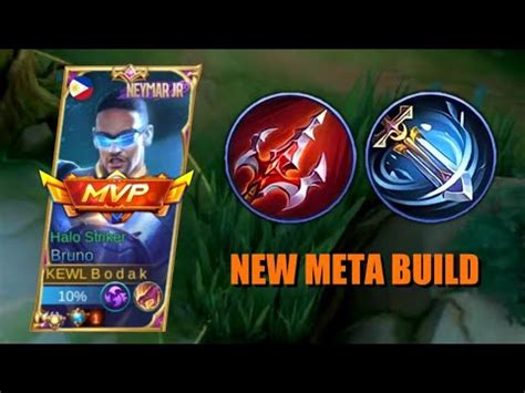 Bruno New Meta Build Season Gold Lane Bruno Best Build And Emblem