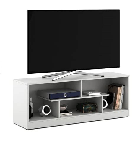 Burlyworth Anayara Engineering Wood Floor Standing TV Entertainment