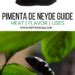 Pimenta De Neyde Guide Heat Flavor Uses PepperScale