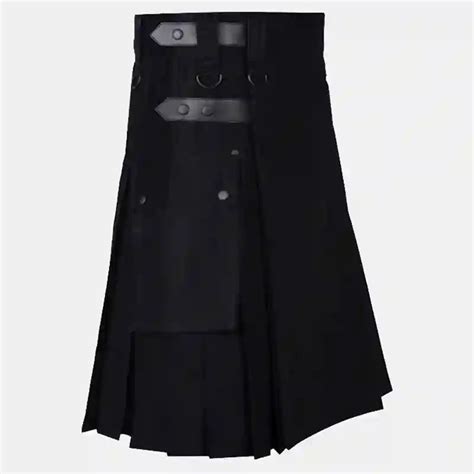 Black Kilts For Men Stylish Traditional Mens Black Kilt Collection