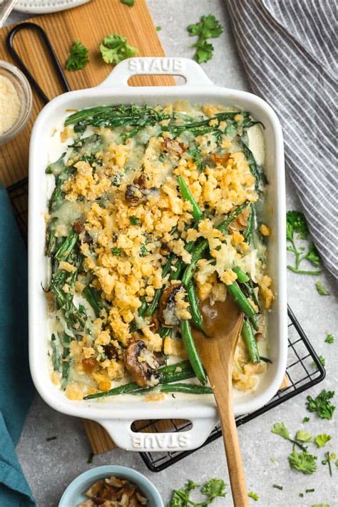 Low Carb Green Bean Casserole Keto Gluten Free Life Made Sweeter